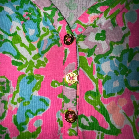 Lilly Pulitzer Palmetto Dress Small Flamingo Pink Southern Charm size XS EUC - Picture 11 of 11